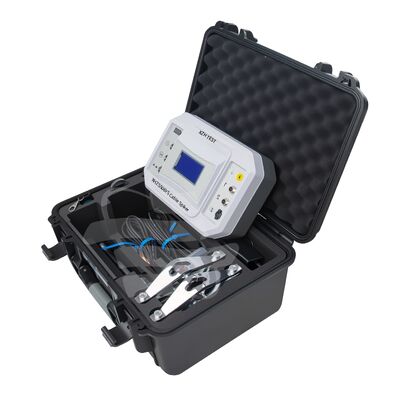 दोहरी पिस्तौल भूमिगत धातु डिटेक्टर के लिए सटीक केबल दोष स्थान के लिए आवाज के साथ