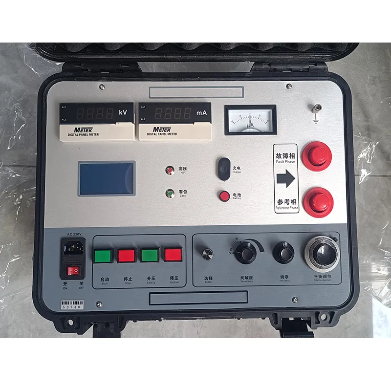 एचवी ब्रिज विधि 7500 वी पावर केबल बाहरी शीथ दोष परीक्षक 1