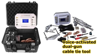 वॉयस-एक्टिवेटेड डुअल-गन केबल टाई टूल XHZS506YS